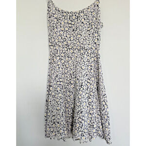 Dress Forum daisy floral womens Large tie‎ back coquette cottage core sundress